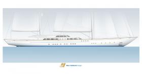When Felicita West was designed, she was the largest yacht from the Ron Holland designs studio and the largest aluminum sailing yacht to be certified by MCA regulations. For the interior design and styling we collaborated with Nuvolari Lenard Designs Studio. Felicita West was the first aluminum yacht built by Perini Navi.
